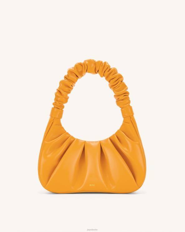 kandierte Orange JW PEI Gabbi geraffte Hobo-Handtasche 400P6141