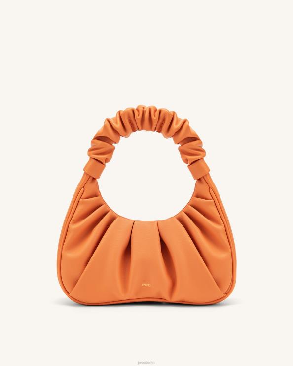 orange JW PEI Gabbi geraffte Hobo-Handtasche 400P669